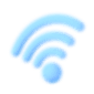3D Clay Wifi Icon