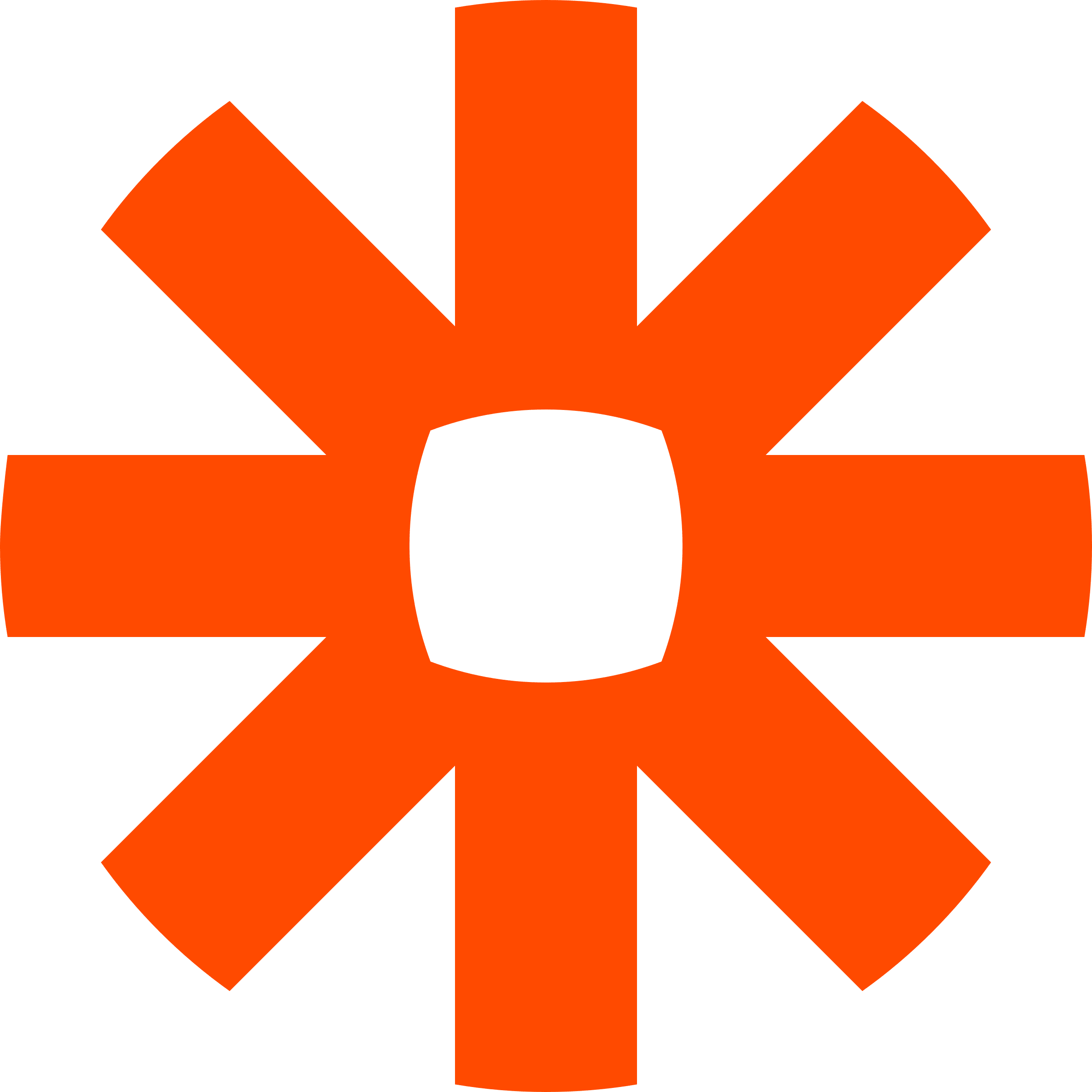 Zapier Logo - An orange asterix